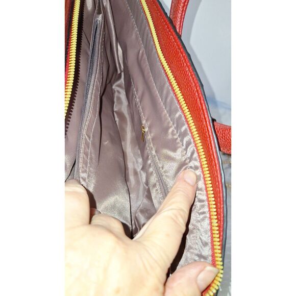 A Women's Faux Alligator Handbag Crossbody Purse Office Siren Professional - Picture 7 of 10